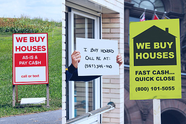 What's Up With All Those Shady 'We Buy Houses' Signs? | Money